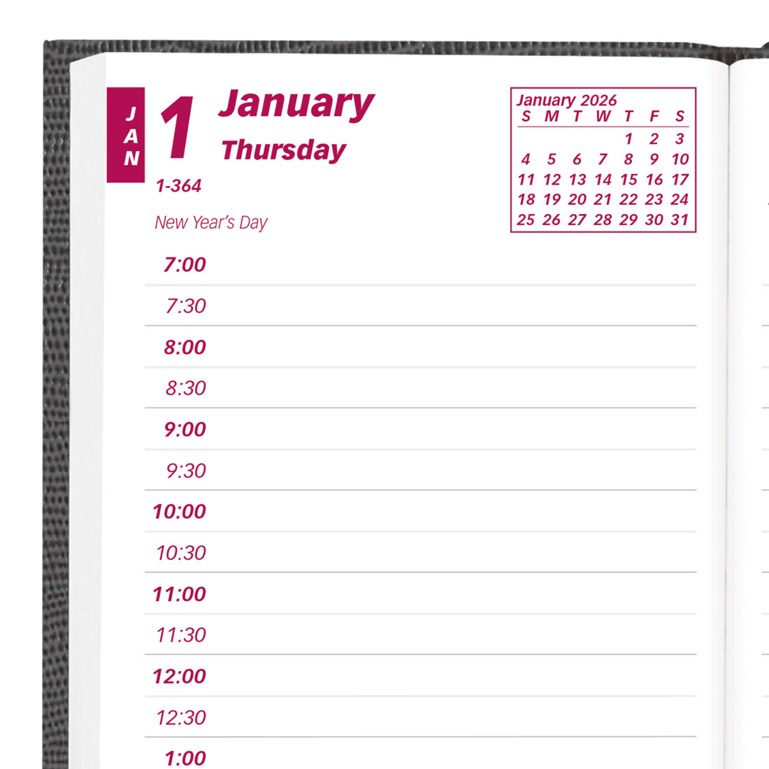 Brownline Daily Pocket Planner 2026, English, Assorted Colours CB401.ASX-26