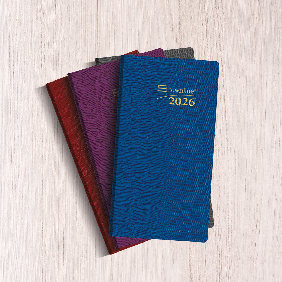 Brownline Daily Pocket Planner 2026, English, Assorted Colours CB401.ASX-26