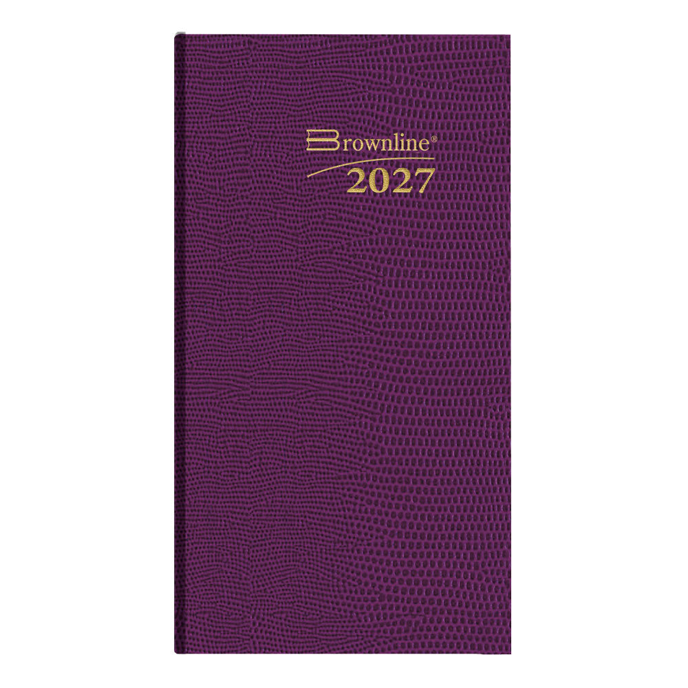 Traditional Daily Appointment Book, 2027, English, Assorted CB401.ASX-27 Brownline Canada