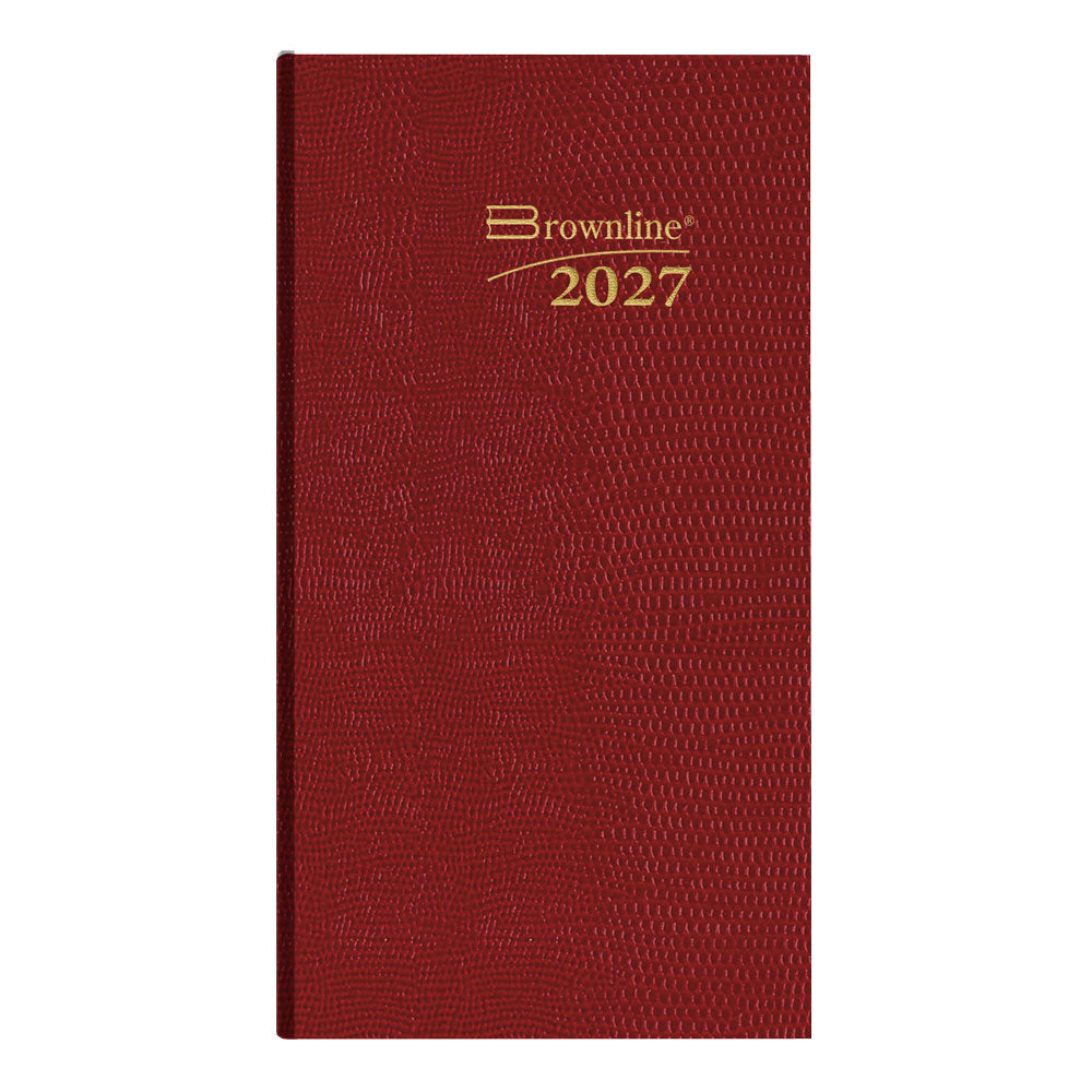 Traditional Daily Appointment Book, 2027, English, Assorted CB401.ASX-27 Brownline Canada