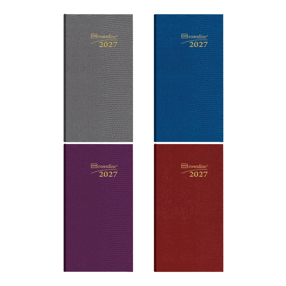 Traditional Daily Appointment Book, 2027, English, Assorted CB401.ASX-27 Brownline Canada
