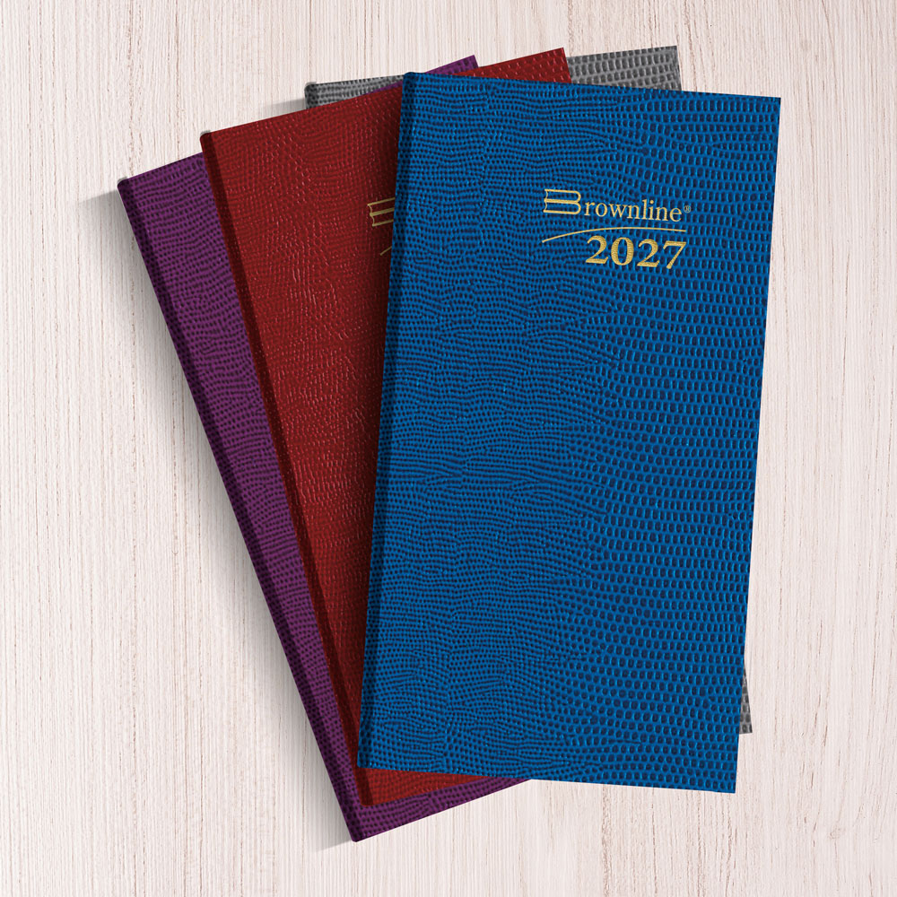 Traditional Daily Appointment Book, 2027, English, Assorted CB401.ASX-27 Brownline Canada