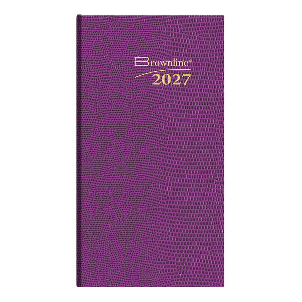 Traditional Weekly Appointment Book, 2027 , English, Assorted CB403.ASX-27 Brownline Canada