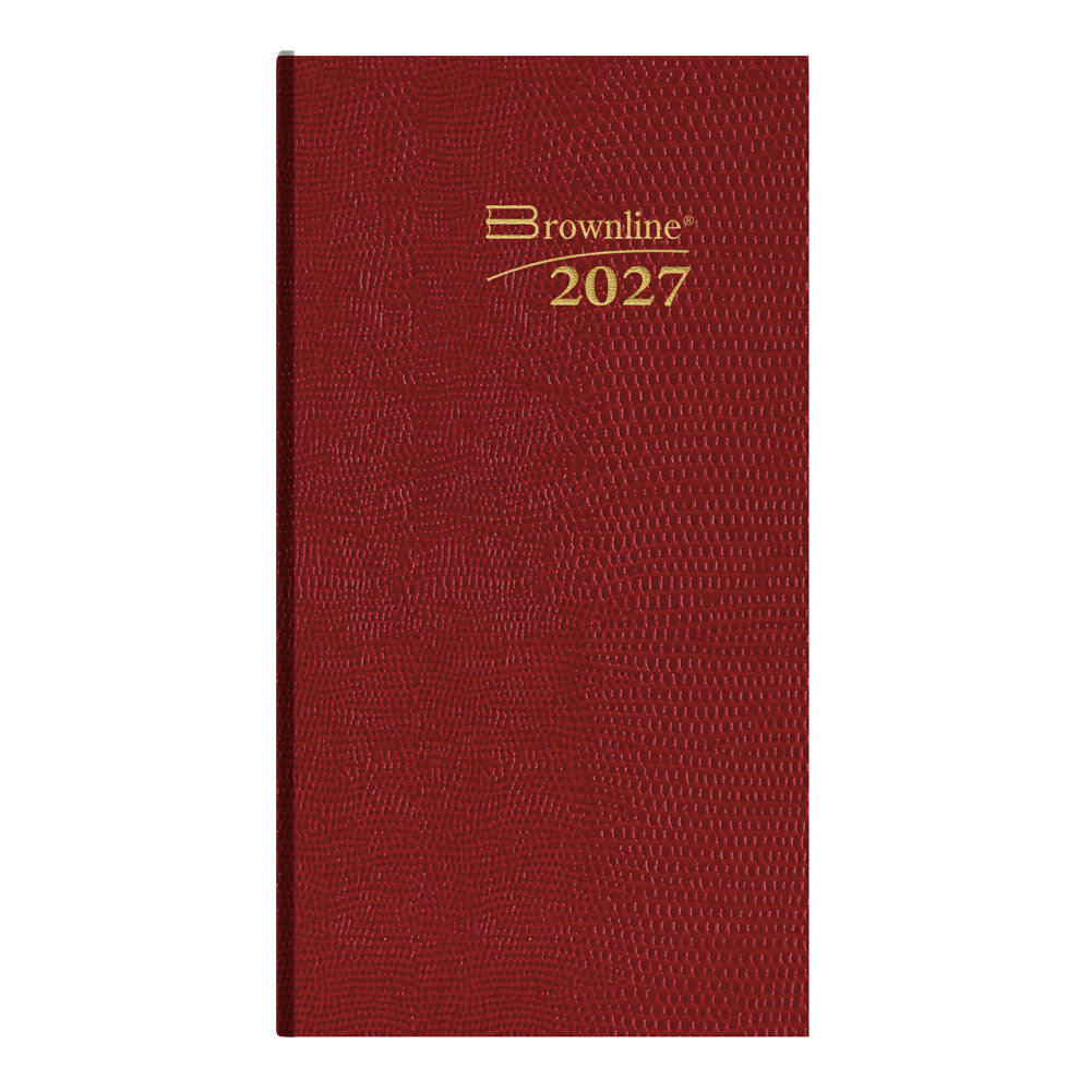Traditional Weekly Appointment Book, 2027 , English, Assorted CB403.ASX-27 Brownline Canada