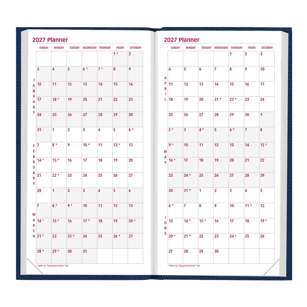 Traditional Weekly Appointment Book, 2027 , English, Assorted CB403.ASX-27 Brownline Canada