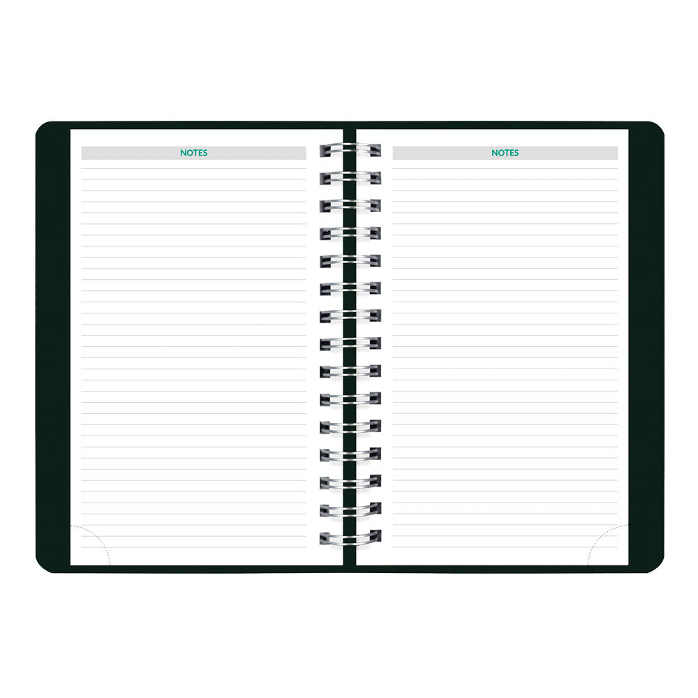 EcoLogix® Daily Appointment Book, 2027, English, Black CB410W.BLK-27 Brownline Canada