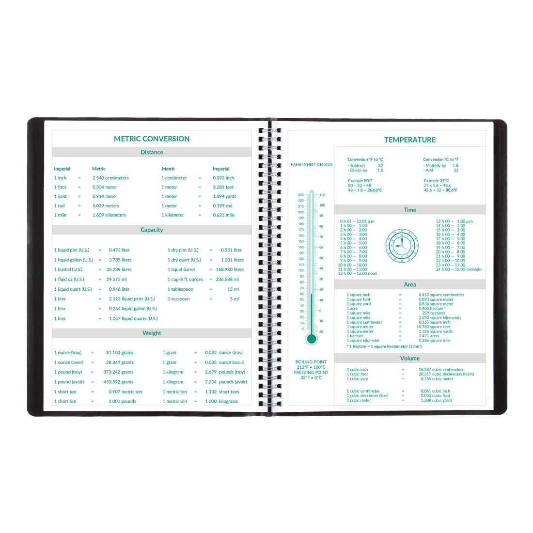 Brownline EcoLogix Weekly Planner 2026, English, Black CB425W.BLK-26