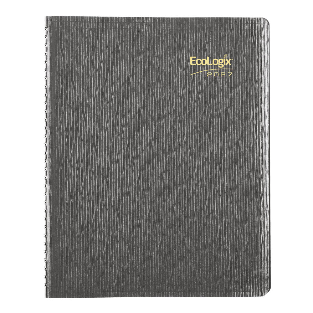 EcoLogix® Weekly Appointment Book, 2027, English CB425W.BLK-27 Brownline Canada