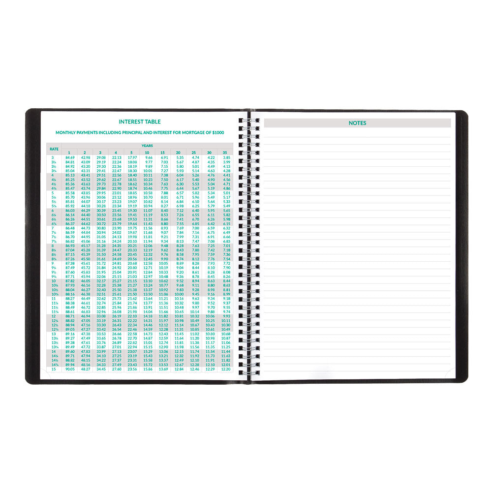 EcoLogix® Weekly Appointment Book, 2027, English CB425W.BLK-27 Brownline Canada