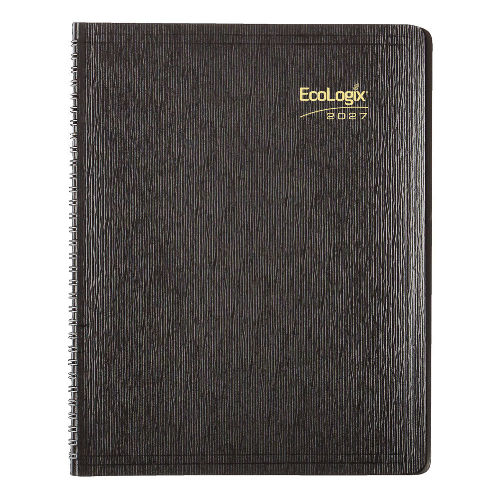 EcoLogix® Monthly Planner, 2027, English, 14 Months CB435W.BLK-27 Brownline Canada