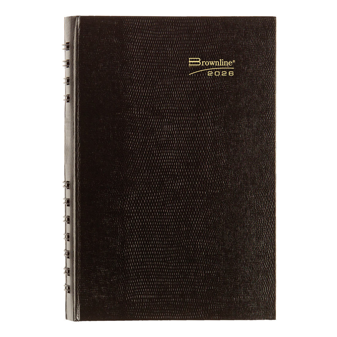 Brownline CoilPro Daily Planner 2026, English, Black CB634C.BLK-26