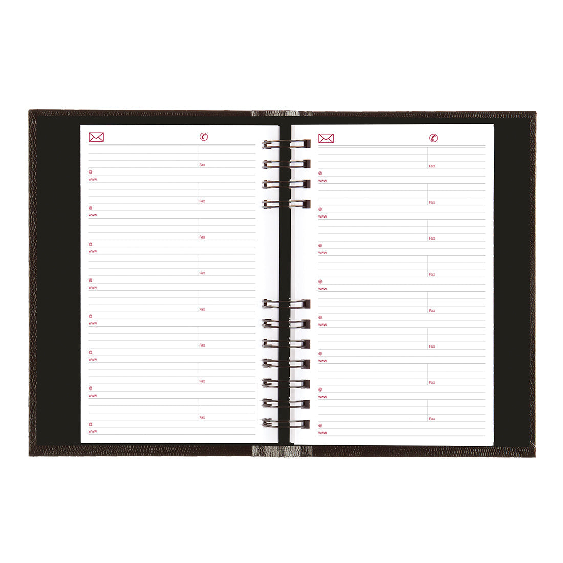CoilPro™ Daily/Monthly Appointment Book, 2027, English, Black CB634C.BLK-27 Brownline Canada