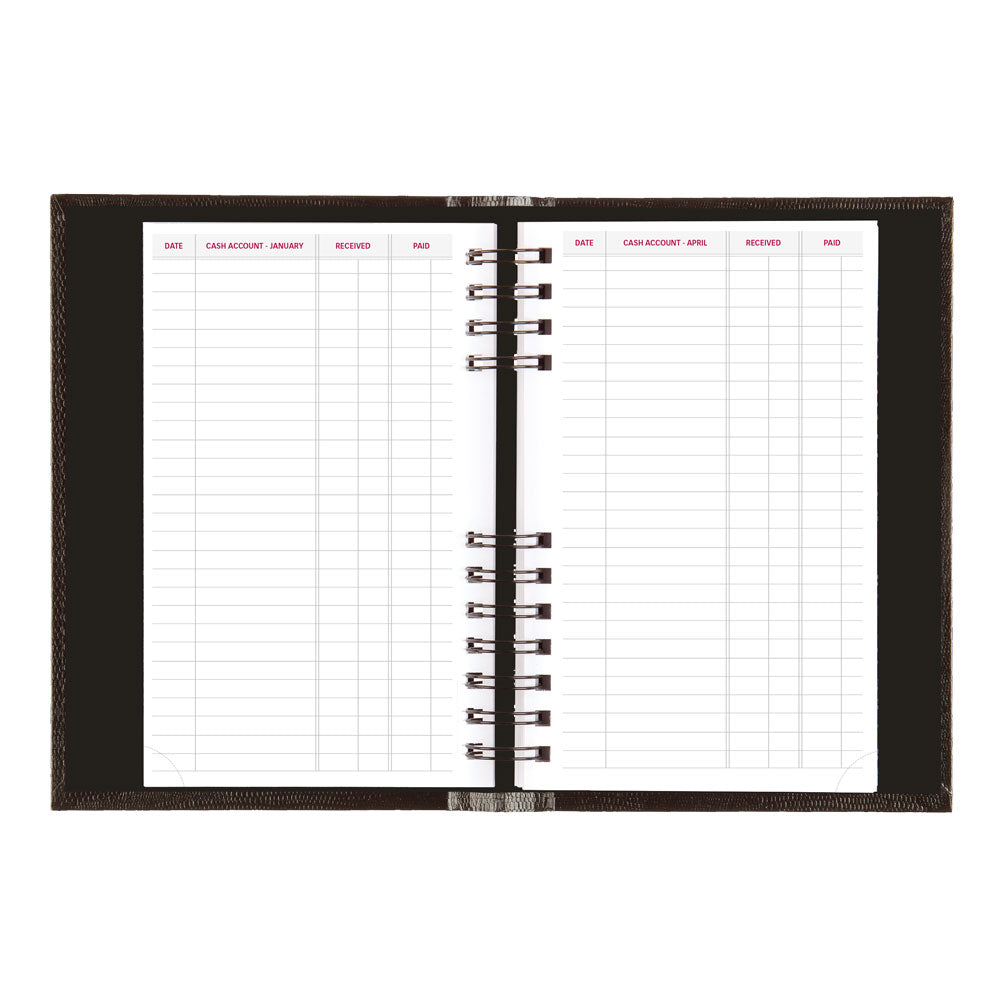 CoilPro™ Daily/Monthly Appointment Book, 2027, English, Black CB634C.BLK-27 Brownline Canada