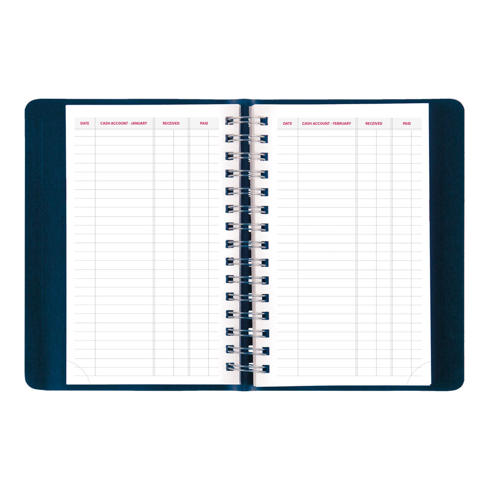 Essential Daily/Monthly Appointment Book, 2027, English Blue CB634W.BLU-27 Brownline Canada