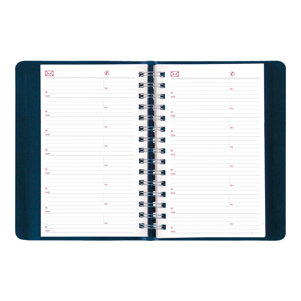 Essential Daily/Monthly Appointment Book, 2027, English Blue CB634W.BLU-27 Brownline Canada