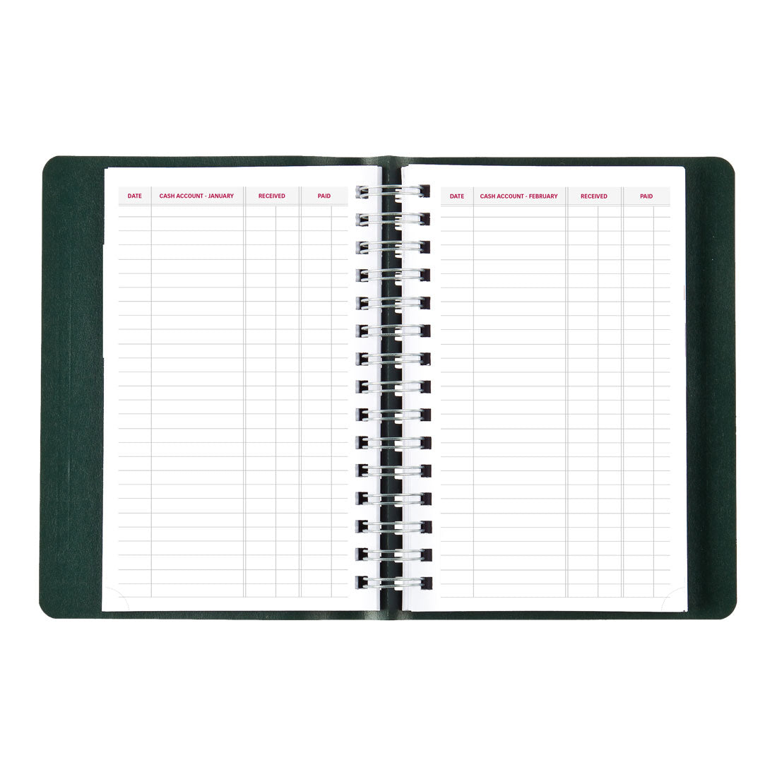 Essential Daily Planner 2025, English, CB634W.GRN#colour_green