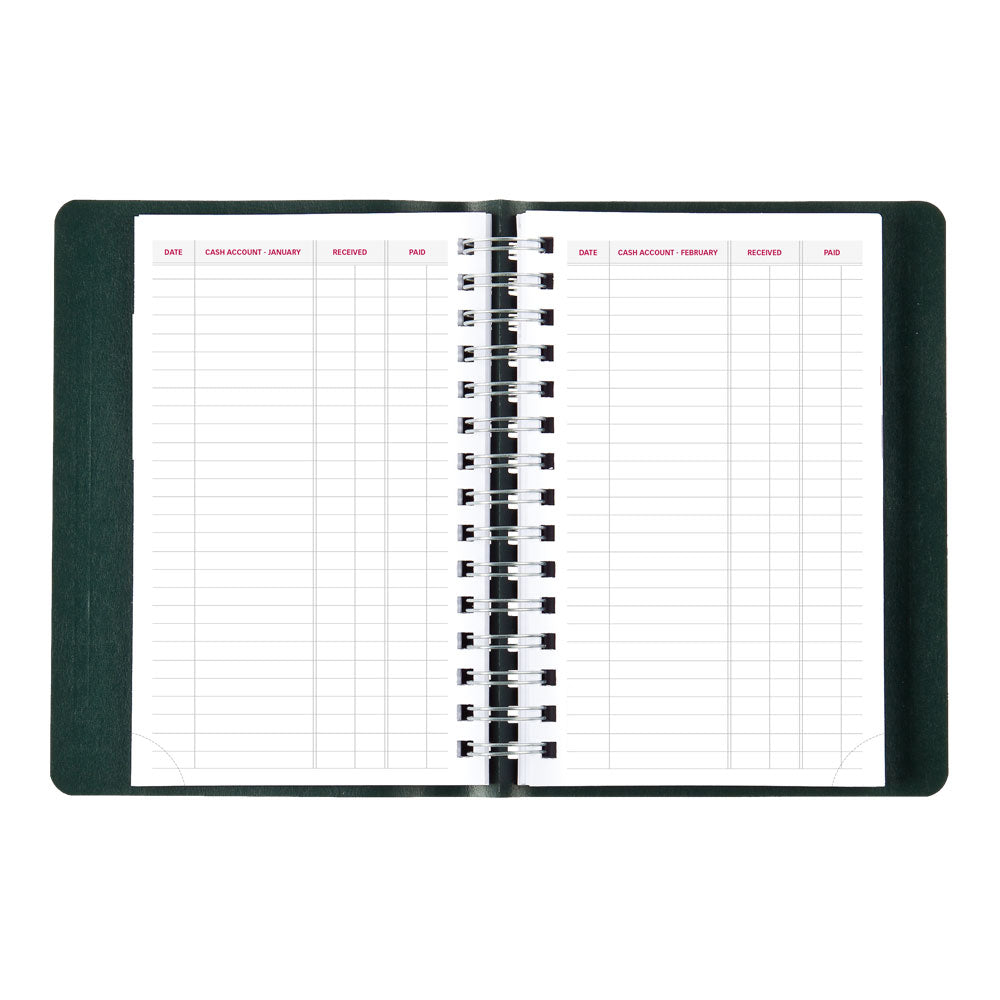 Essential Daily/Monthly Appointment Book, 2027, English Green CB634W.GRN-27 Brownline Canada