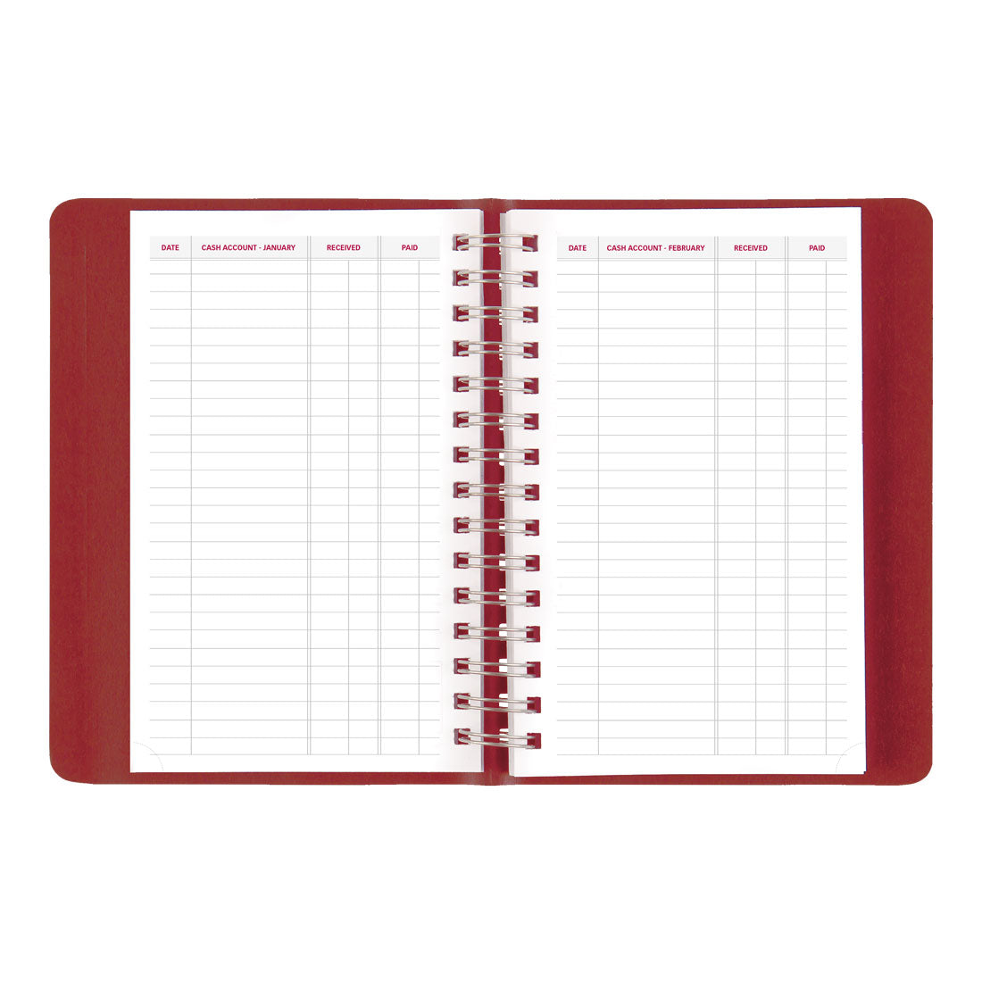 Essential Daily Planner 2025, English, CB634W.RED#colour_red