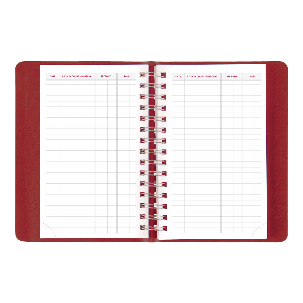 Essential Daily/Monthly Appointment Book, 2027, English Red CB634W.RED-27 Brownline Canada