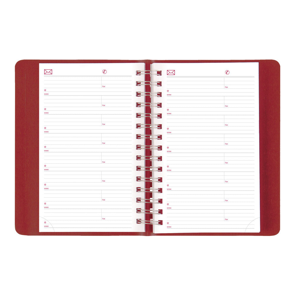 Essential Daily/Monthly Appointment Book, 2027, English Red CB634W.RED-27 Brownline Canada