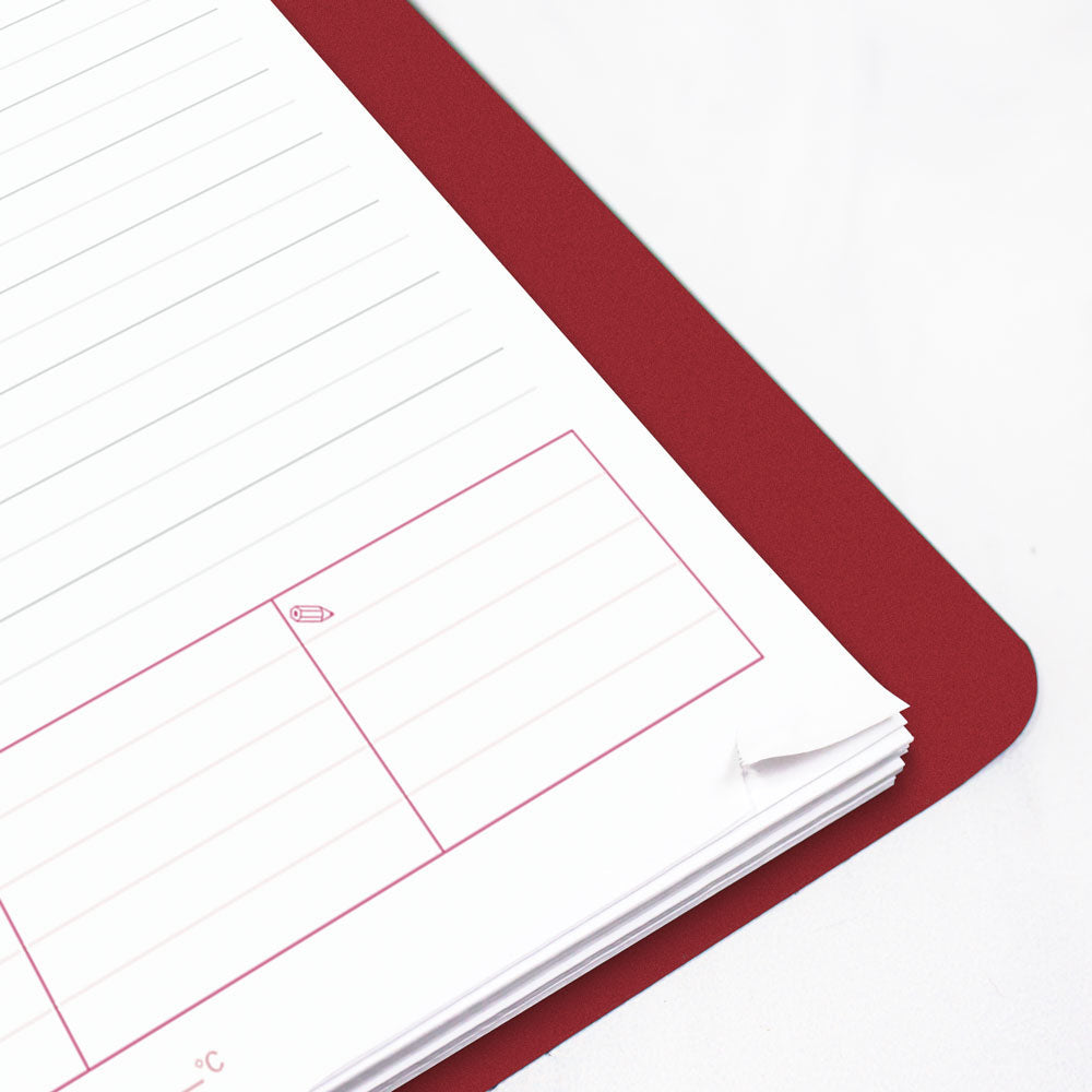 Essential Daily/Monthly Appointment Book, 2027, English Red CB634W.RED-27 Brownline Canada
