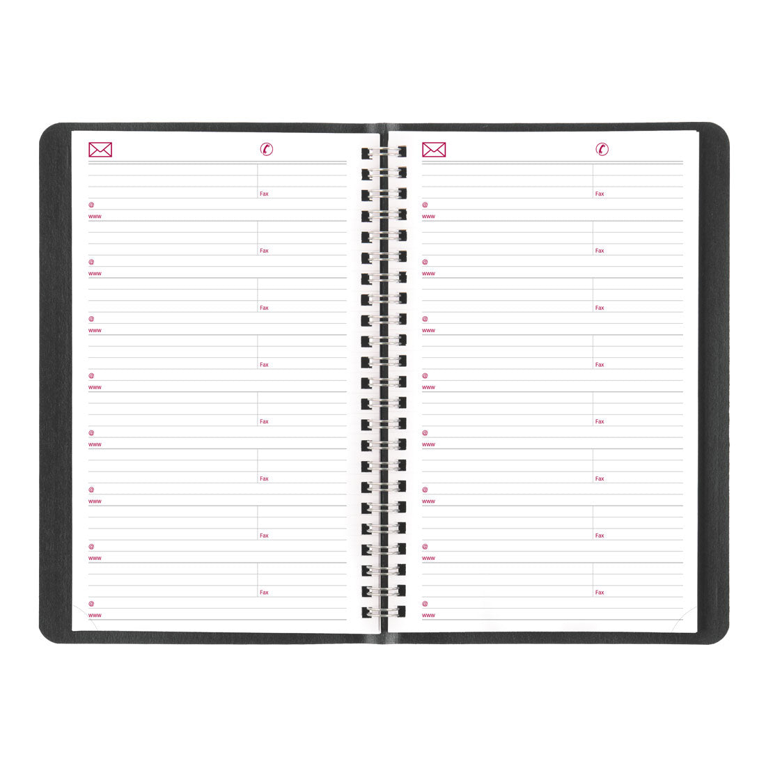 Essential Weekly Planner 2025, English, Black, CB75.BLK