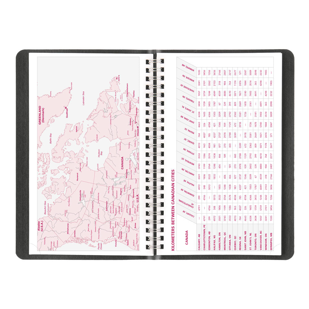 Essential Weekly Appointment Book, 2027, English, Black CB75.BLK-27 Brownline Canada