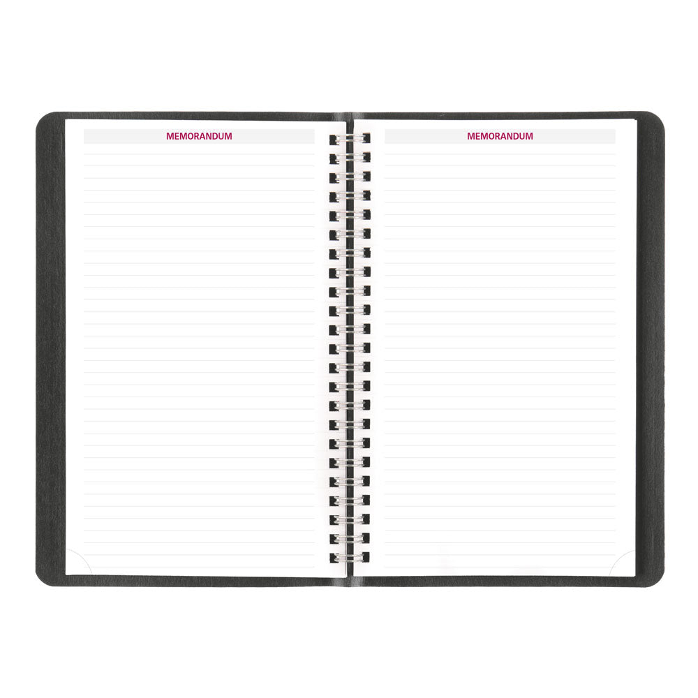 Essential Weekly Appointment Book, 2027, English, Black CB75.BLK-27 Brownline Canada