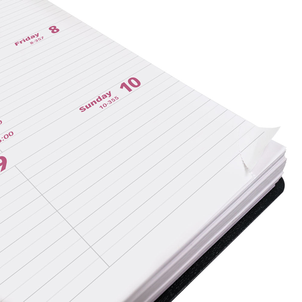 Essential Weekly Appointment Book, 2027, English, Black CB75.BLK-27 Brownline Canada