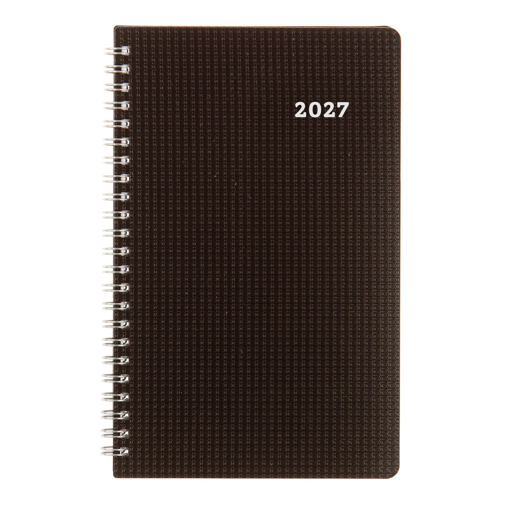 DuraFlex Weekly Appointment Book, 2027, English, Black CB75V.BLK-27 Brownline Canada