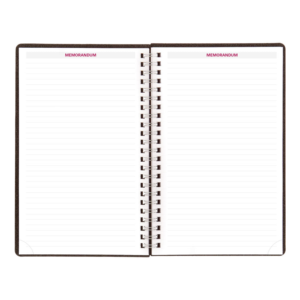 DuraFlex Weekly Appointment Book, 2027, English, Black CB75V.BLK-27 Brownline Canada