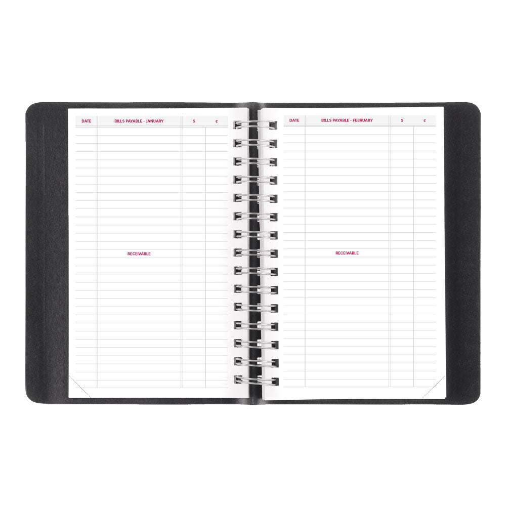 Essential Daily Appointment Book, 2027, English, Black CB800.BLK-27 Brownline Canada