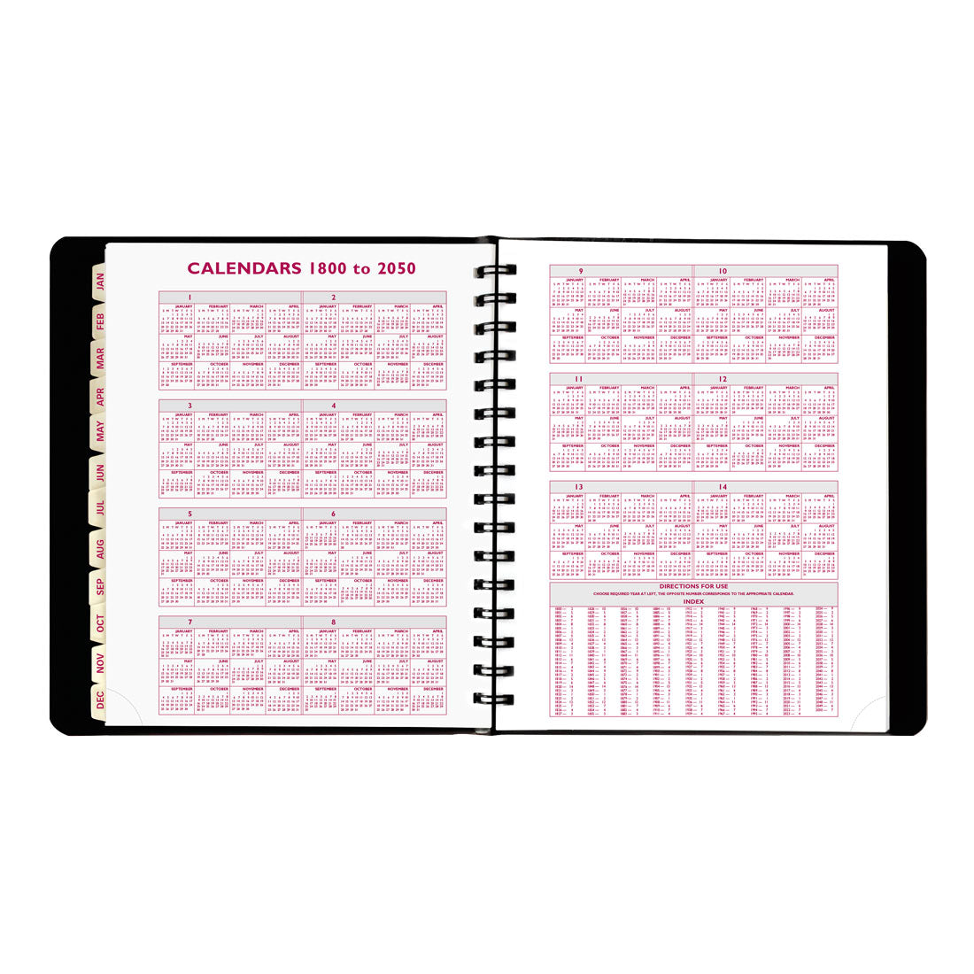 Brownline Essential Weekly Planner 2026, English, Black CB850.BLK-26