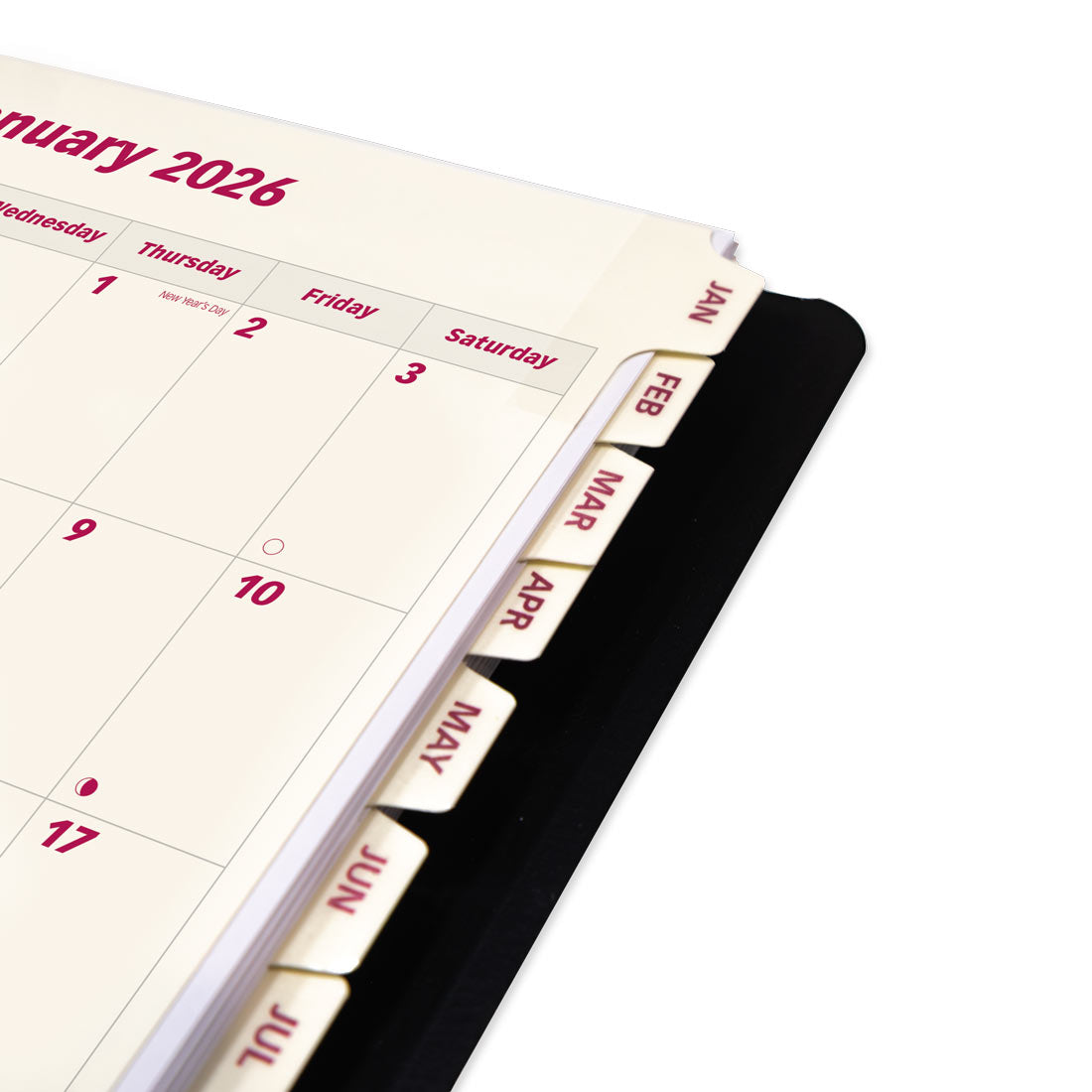 Brownline Essential Weekly Planner 2026, English, Black CB850.BLK-26