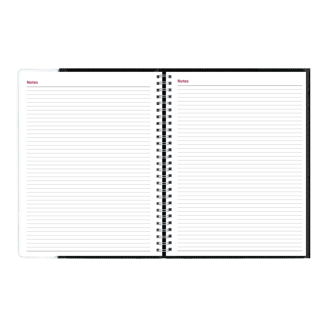 Brownline Pre-Vu Weekly Planner 2026, Bilingual, Tri-Fold Cover, Black CB925B.BLK-26