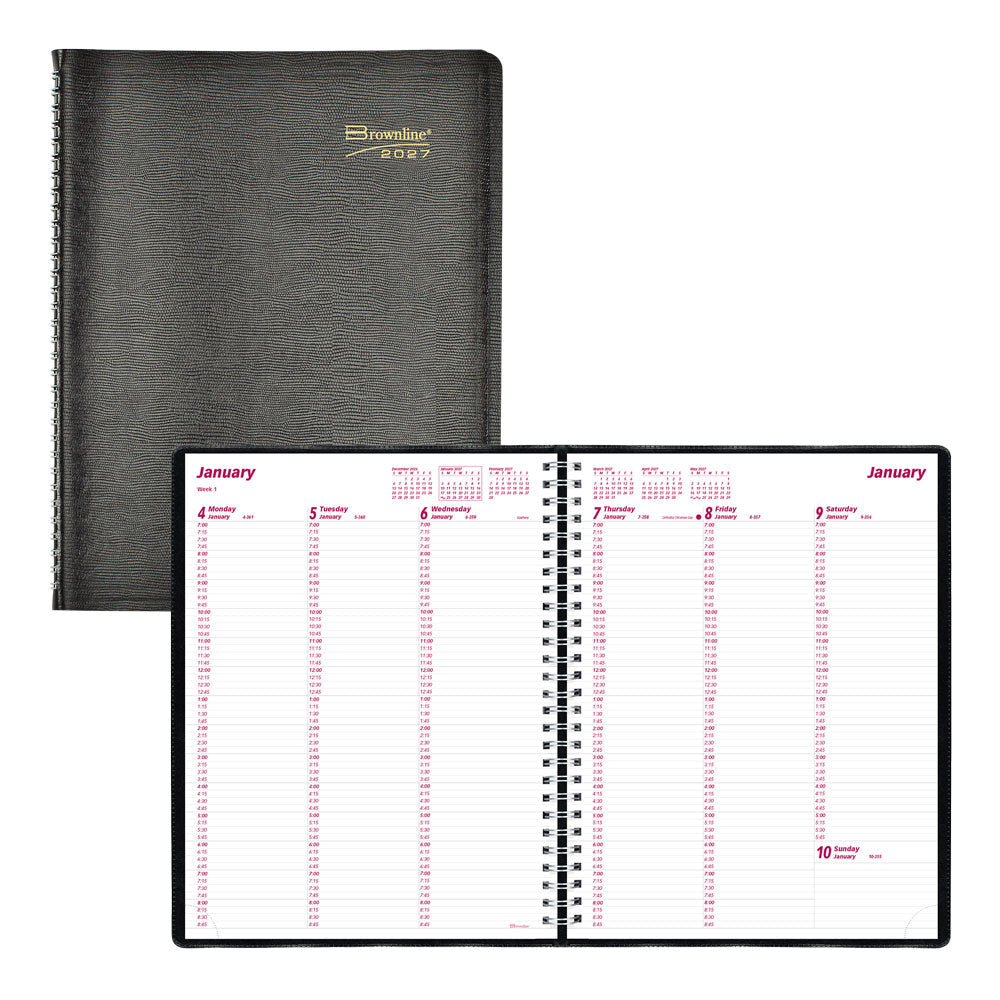 Essential Appointment Book, 2027, English Black CB950.BLK-27 Brownline Canada