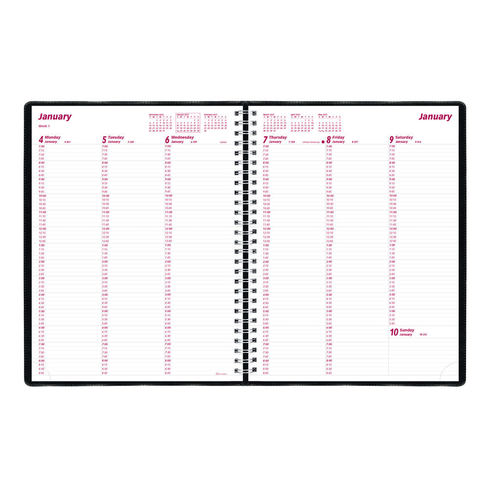 Essential Appointment Book, 2027, English Black CB950.BLK-27 Brownline Canada