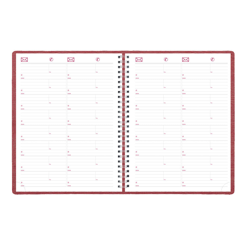 Essential Appointment Book, 2027, English Red CB950.RED-27 Brownline Canada