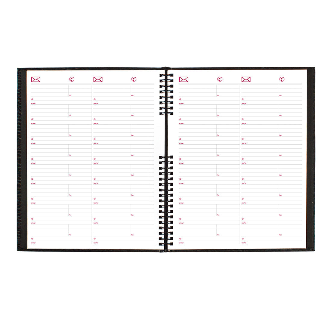 CoilPro™ Weekly Appointment Book, 2027, English Black CB950C.BLK-27 Brownline Canada