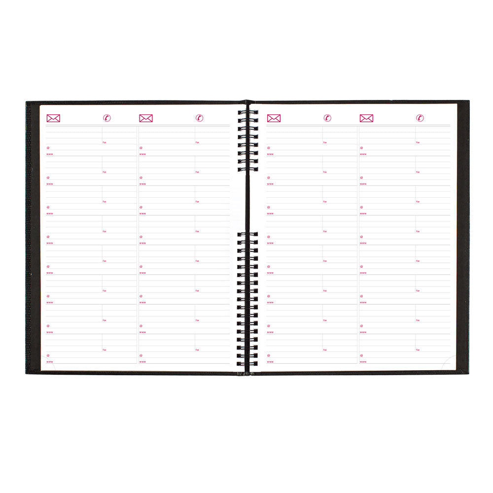 CoilPro™ Weekly Appointment Book, 2027, English Black CB950C.BLK-27 Brownline Canada