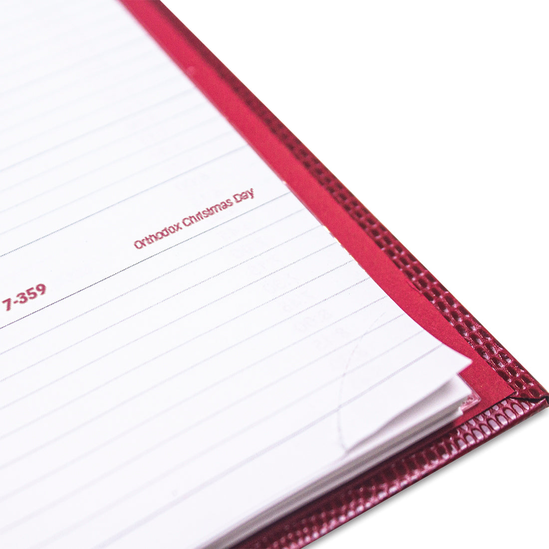 CoilPro™ Weekly Appointment Book, 2027, English Bright Red CB950C.RED-27 Brownline Canada