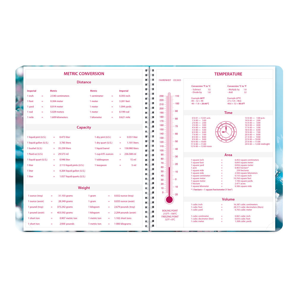 Nature Weekly Appointment Book, 2027, English Cherry Blossoms CB950G.03-27 Brownline Canada