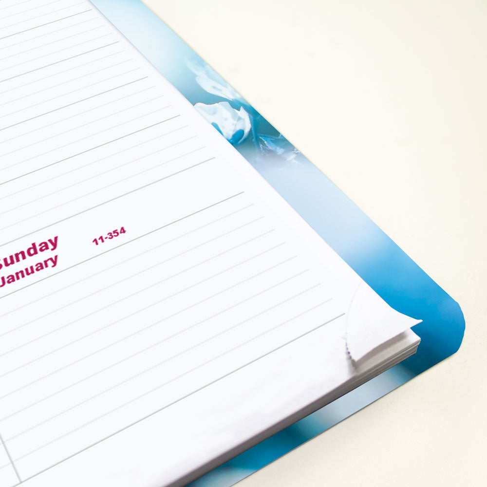 Nature Weekly Appointment Book, 2027, English Cherry Blossoms CB950G.03-27 Brownline Canada