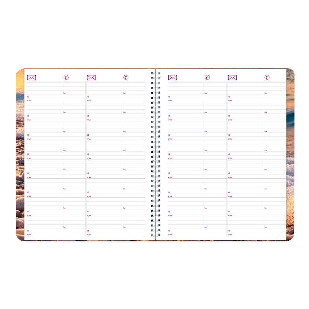 Nature Weekly Appointment Book, 2027, English Pebble Beach CB950G.04-27 Brownline Canada