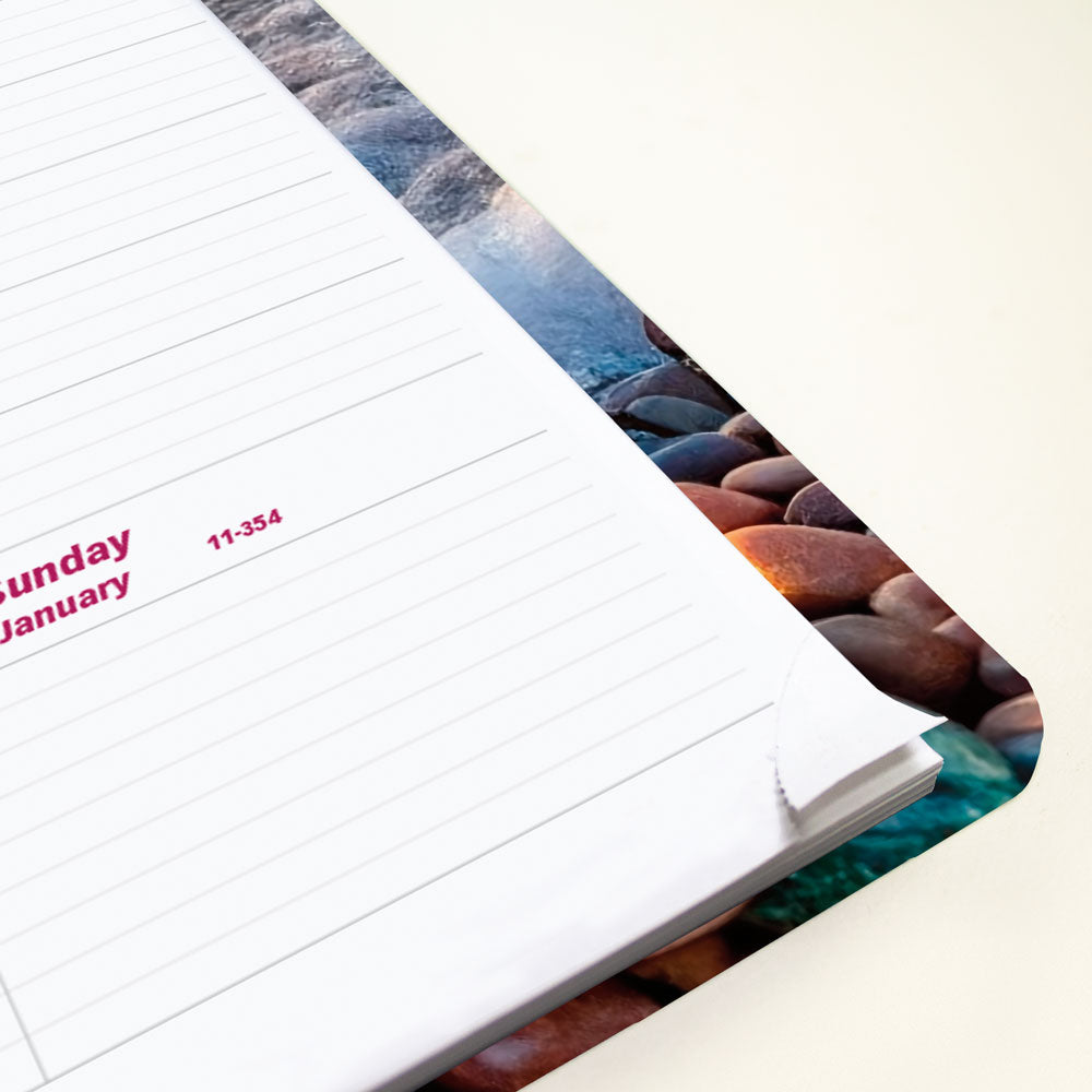 Nature Weekly Appointment Book, 2027, English Pebble Beach CB950G.04-27 Brownline Canada