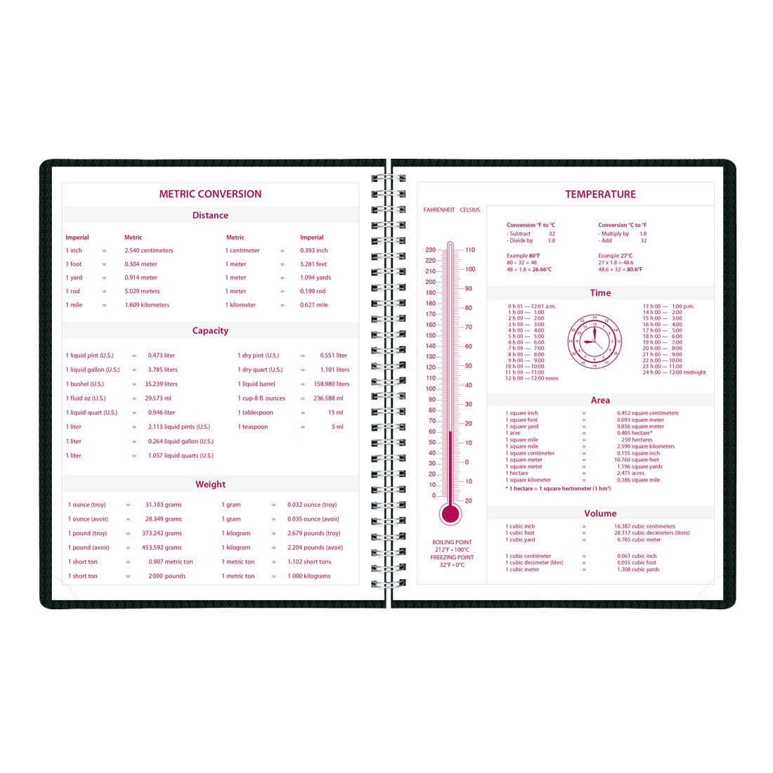 Brownline DuraFlex Weekly Appointment Book 2026, English CB950V.BLK-26 #colour_black