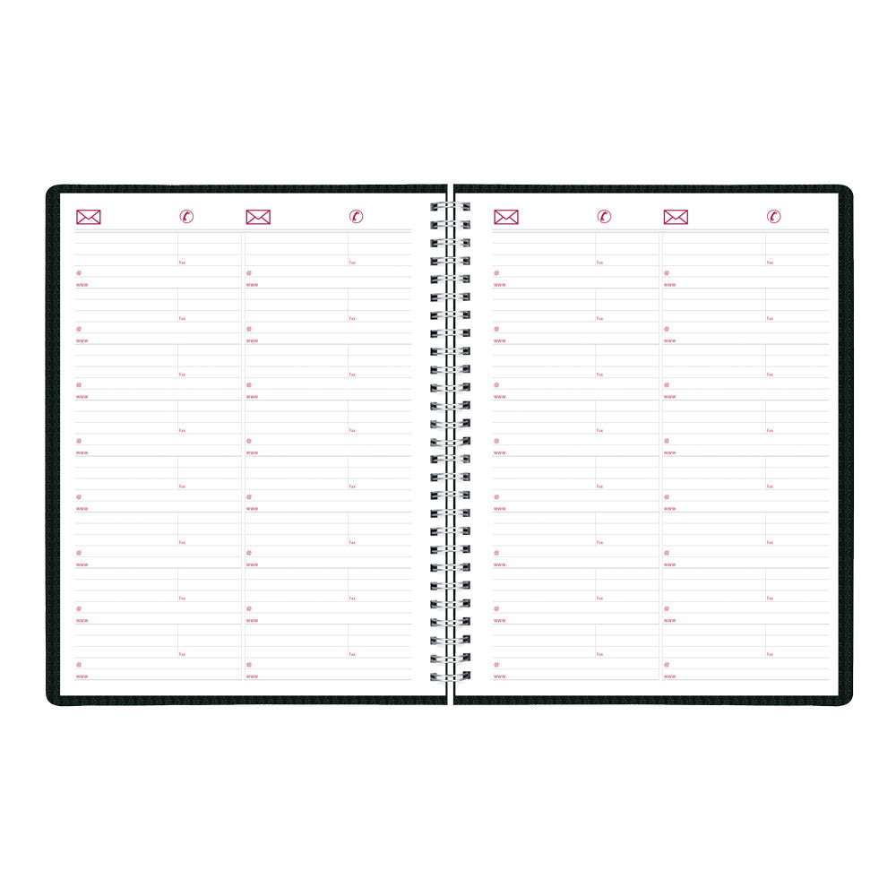 DuraFlex Weekly Appointment Book, 2027, English Black CB950V.BLK-27 Brownline Canada