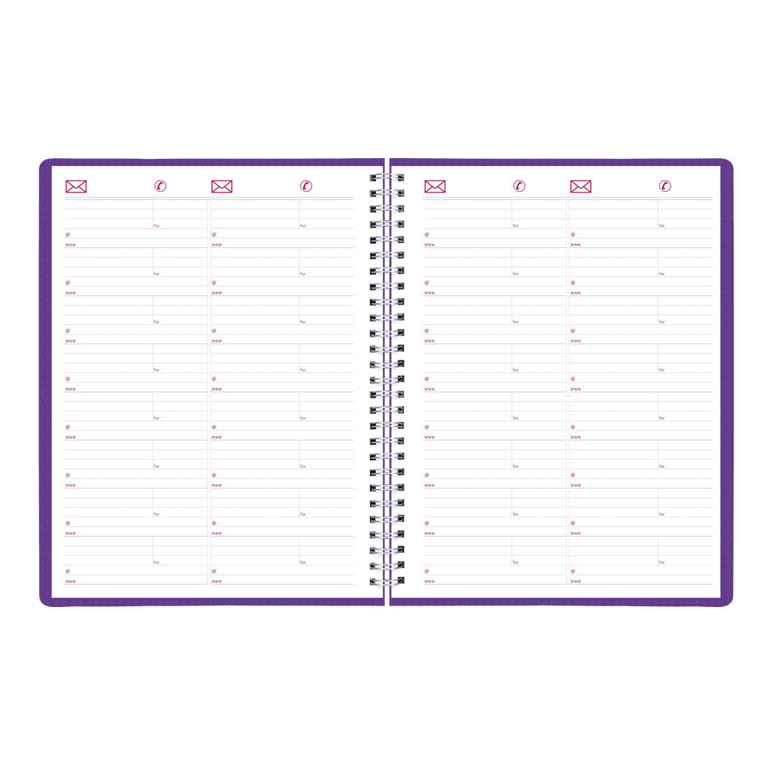 DuraFlex Weekly Appointment Book 2025, English, CB950V.PUR#colour_purple