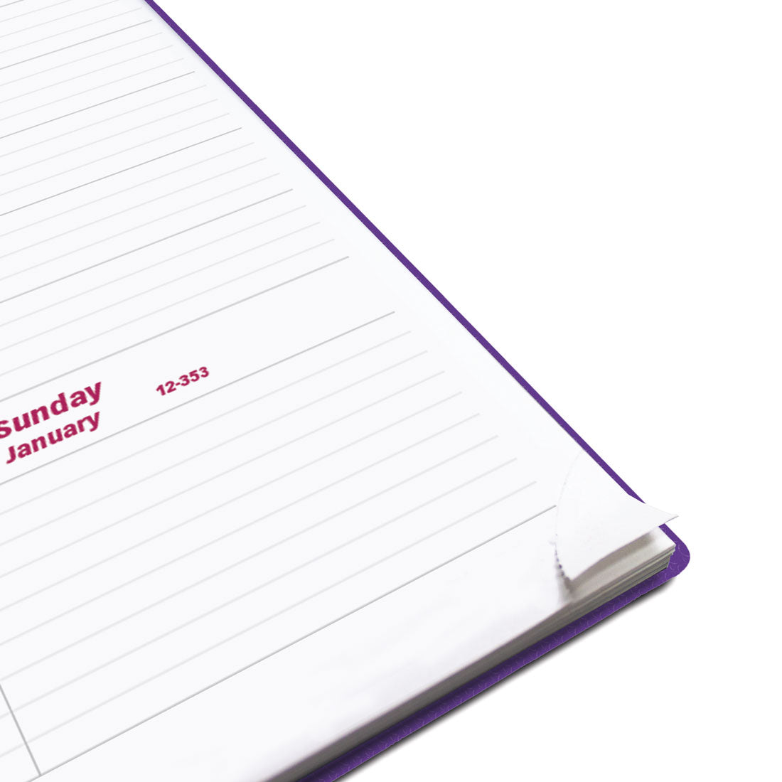 DuraFlex Weekly Appointment Book 2025, English, CB950V.PUR#colour_purple