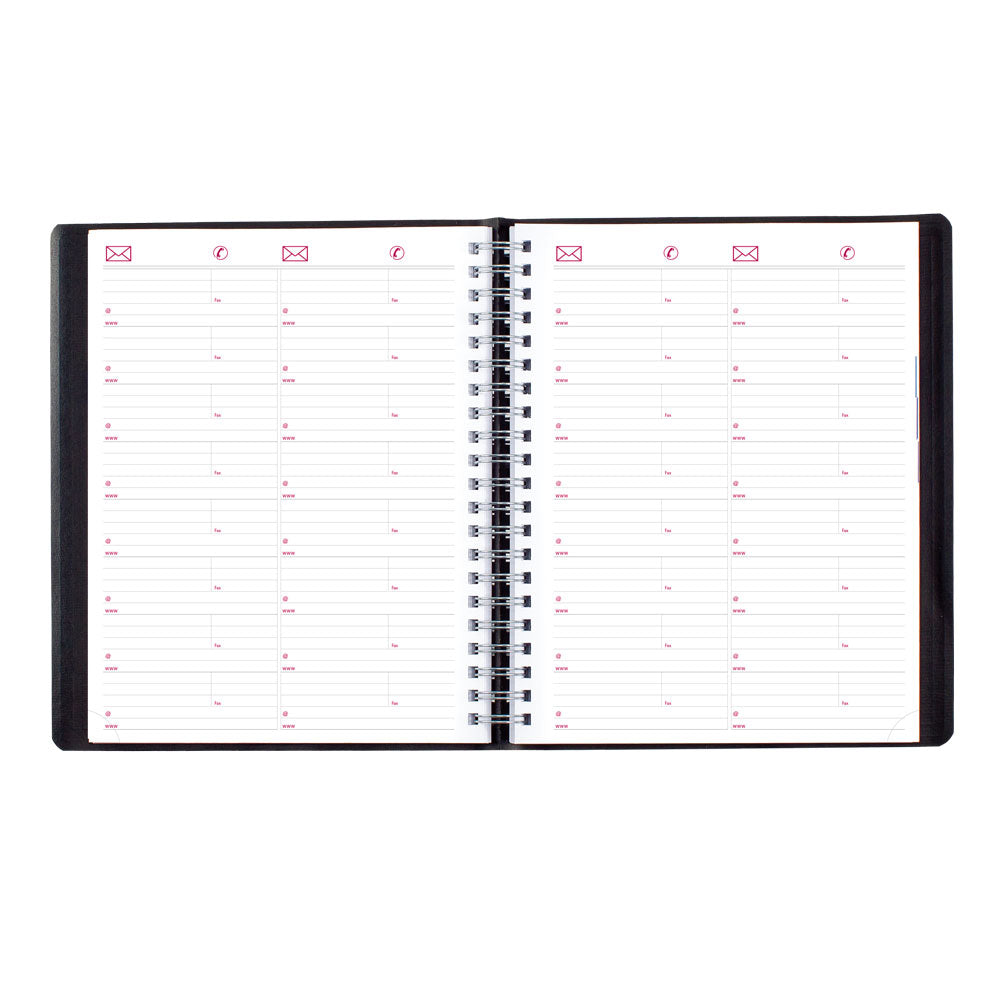 Essential Daily Four-Column Appointment Book, 2027, English, Black CB960.BLK-27 Brownline Canada